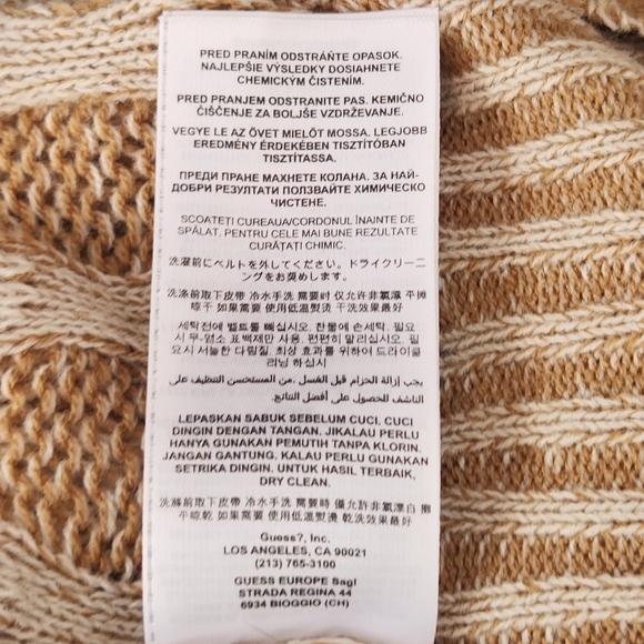 G by Guess Sleeveless Sweater X-SMALL - Picture 5 of 9